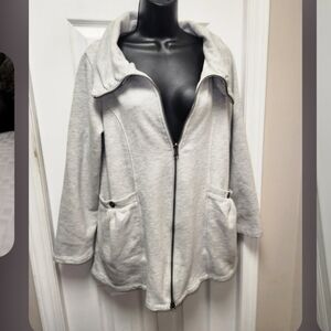 Neon Buddha Zippered Jacket